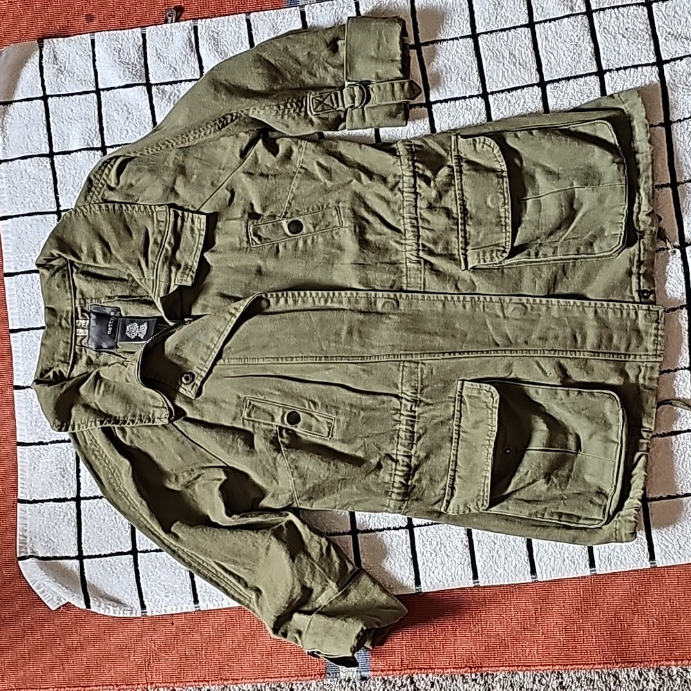 STUNNING MATTY M CARGO MILITARY JACKET